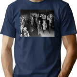 We Want Beer Bootleg Graphic T-Shirt - Navy