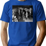 We Want Beer Bootleg Graphic T-Shirt - Blue