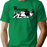Weeping Goat Logo Bootleg Graphic T-Shirt - Green
