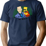 Wheres My Stimulus Bootleg Graphic T-Shirt - Navy