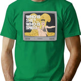 Who Is She - Nikki Grahame T-Shirt - Green