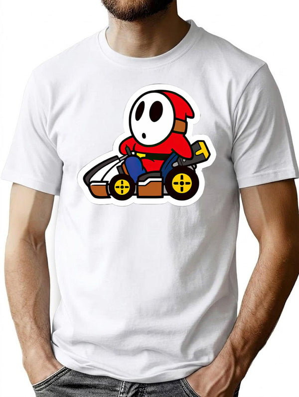 Who Said Ghosts Can't Ride Bikes T-Shirt - White