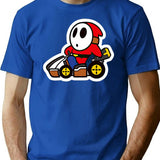 Who Said Ghosts Can't Ride Bikes T-Shirt - Blue