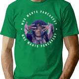 Who Wants Pancakes T-Shirt - Retro Graphic Tee for Men & Women - Green