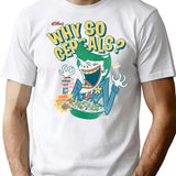 Why So Cereals T-Shirt - Retro Graphic Tee for Men & Women - White