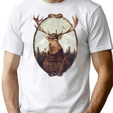 Wild Thinking Ii T-Shirt - Retro Graphic Tee for Men & Women - White