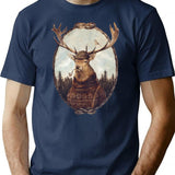 Wild Thinking Ii T-Shirt - Retro Graphic Tee for Men & Women - Navy