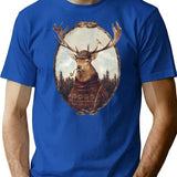 Wild Thinking Ii T-Shirt - Retro Graphic Tee for Men & Women - Blue