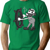 Willie Hears Ya. Willie Don't Care. T-Shirt - Green