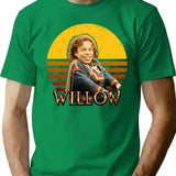 Willow Classic Movie T-Shirt - Retro Graphic Tee for Men & Women - Green