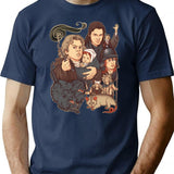 Willow Movie T-Shirt - Retro Graphic Tee for Men & Women - Navy