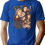 Willow Movie T-Shirt - Retro Graphic Tee for Men & Women - Blue