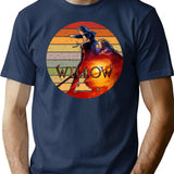 Willow Vintage Movie T-Shirt - Retro Graphic Casual Tee - Navy