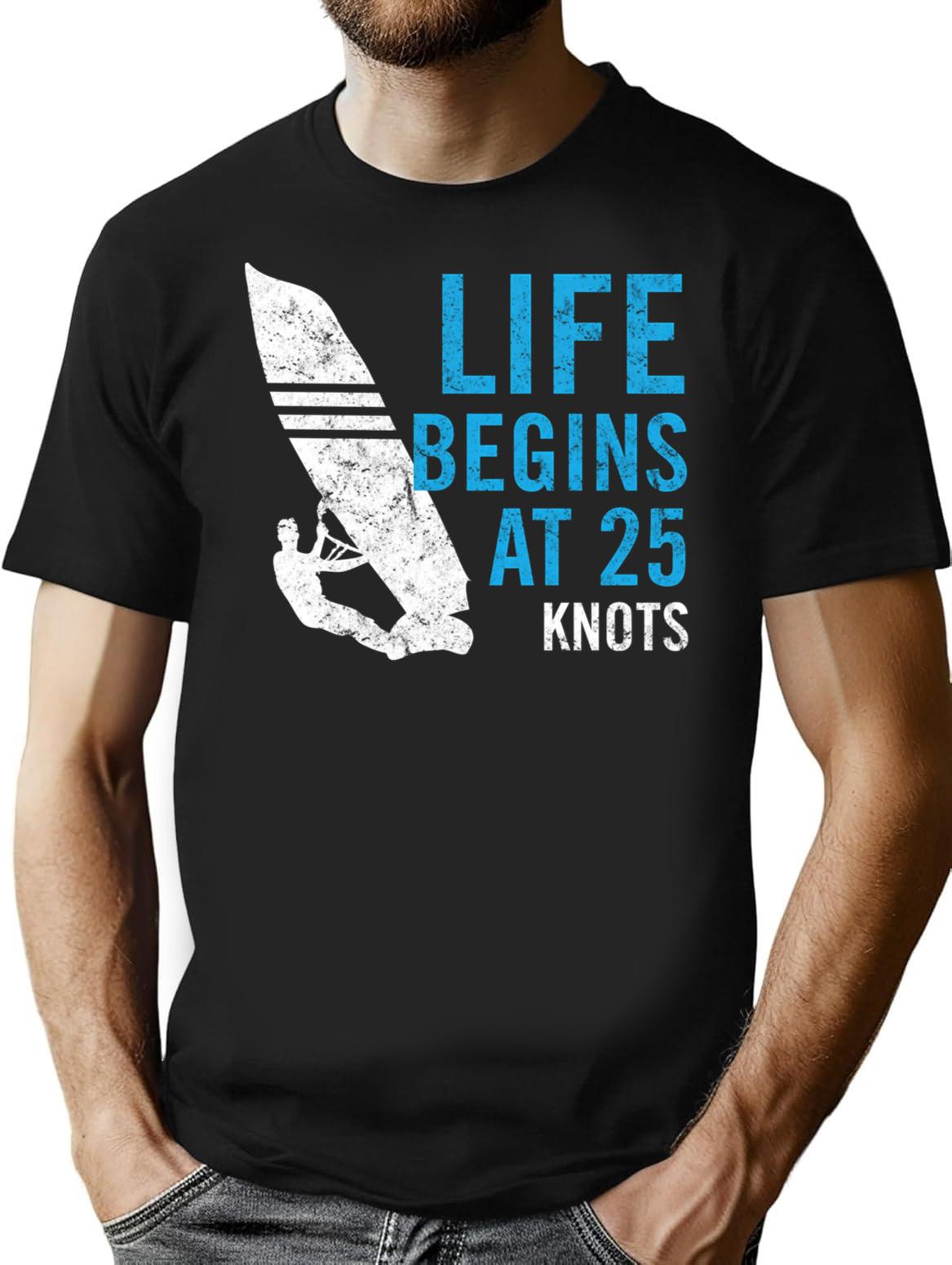 Windsurf Funny Windsurfer Joke T-Shirt - Sarcastic Humor Graphic Tee - Black