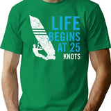 Windsurf Funny Windsurfer Joke T-Shirt - Sarcastic Humor Graphic Tee - Green