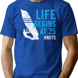 Windsurf Funny Windsurfer Joke T-Shirt - Sarcastic Humor Graphic Tee - Blue