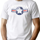 Wingman T-Shirt - Retro Graphic Tee for Men & Women - White