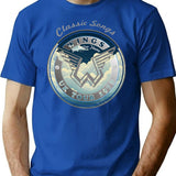 Wings Uk Tour 1979 Classic Songs T-Shirt - Blue