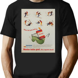 Winston Tastes Good - Skiing Cigarette T-Shirt - Black