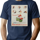 Winston Tastes Good - Skiing Cigarette T-Shirt - Navy