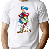 With Great Power Comes A Great Klutz T-Shirt - White