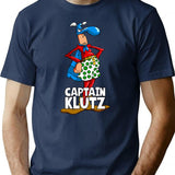 With Great Power Comes A Great Klutz T-Shirt - Navy
