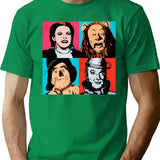 Wizard Of Warhol T-Shirt - Retro Graphic Tee for Men & Women - Green