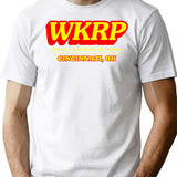 Wkrp Logo Classic T Shirt - Retro Graphic Tee for Men & Women - White