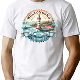Wollongong T-Shirt - Retro Graphic Tee for Men & Women - White