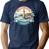 Wollongong T-Shirt - Retro Graphic Tee for Men & Women - Navy
