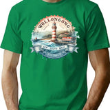 Wollongong T-Shirt - Retro Graphic Tee for Men & Women - Green