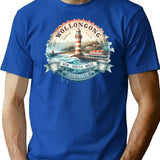 Wollongong T-Shirt - Retro Graphic Tee for Men & Women - Blue