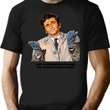 Women Men Columbo Suitable For Framing Retro Vintage T-Shirt - Black