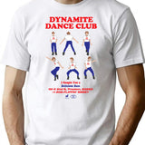 Women Men Napoleon Beautiful Model Dynamite Dance Club Retro Vintage T-Shirt - White