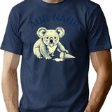 Womens Funny Australia Day Koala Tee Vintage Aussie Graphic Gift For Her Aur Naur Australia - Navy