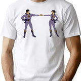 Wonder Twins T-Shirt - Retro Graphic Tee for Men & Women - White