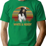 Wonderful Memory Rock Al White And Nerdy Vintage Cute Gift T-Shirt - Green