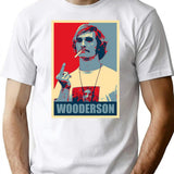 Wooderson Hope T-Shirt - Retro Graphic Tee for Men & Women - White