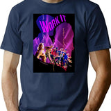 Work It Bootleg Bootleg Graphic T-Shirt - Navy