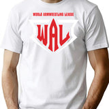 World Arm Wrestling T-Shirt - Retro Graphic Tee for Men & Women - White