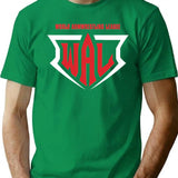 World Arm Wrestling T-Shirt - Retro Graphic Tee for Men & Women - Green