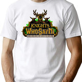 World Of Ni-craft T-Shirt - Retro Graphic Tee for Men & Women - White