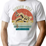 Wrestling Wrestler Wrestler Ring T-Shirt - Retro Graphic Tee for Men & Women - White