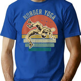 Wrestling Wrestler Wrestler Ring T-Shirt - Retro Graphic Tee for Men & Women - Blue