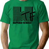 Wtf Happened To Music (1) T-Shirt - Retro Graphic Tee for Men & Women - Green