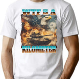 Wtf Is A Kilometer (1) T-Shirt - Retro Graphic Tee for Men & Women - White