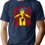 Wyldstyle Beauty T-Shirt - Retro Graphic Tee for Men & Women - Navy
