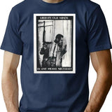 X - Gun In Window Cover T-Shirt - Navy