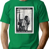 X - Gun In Window Cover T-Shirt - Green