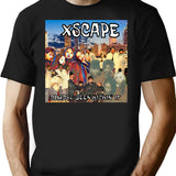Xscape- Always Been Kickin It T-Shirt - Retro Graphic Tee for Men & Women - Black